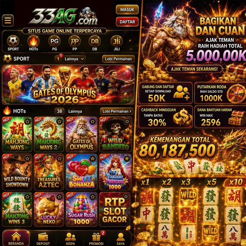 33AG - Daftar & Download 33ag Terbaru