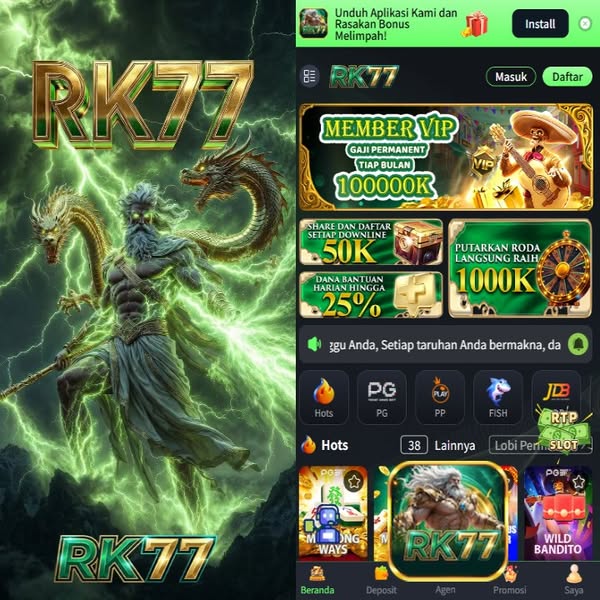 RK77 - Login rk77 Akun App Aman ๐